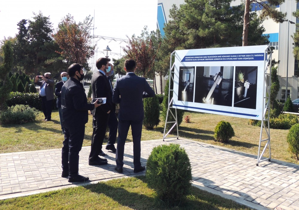 İsrailin Azərbaycandakı Səfiri Mingəçevirdəki elektrik stansiyalarında oldu 